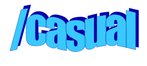/casual WordArt